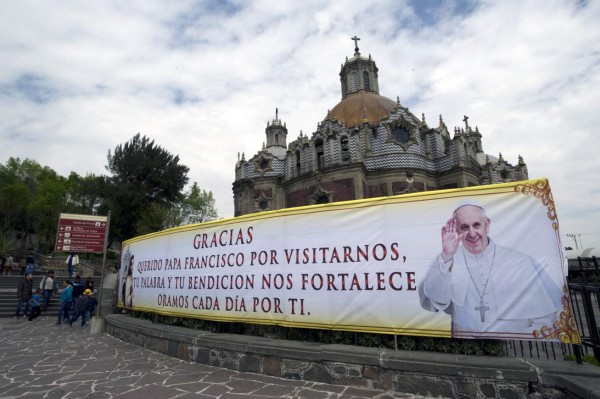 El papa Francisco comienza hoy su primera visita a México
