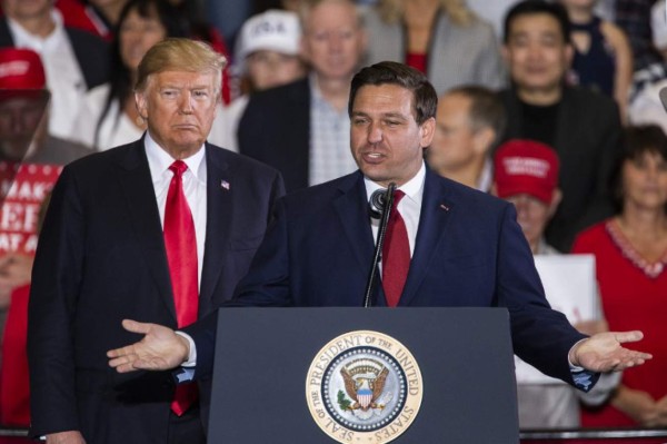 DeSantis y Scott dan victoria a republicanos en Florida