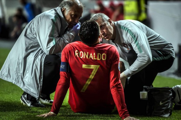 El parte médico de la Juventus sobre la lesión de Cristiano Ronaldo