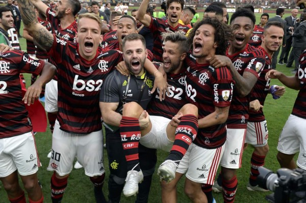 Flamengo sigue celebrando: se proclama campeón del Brasileirao 2019