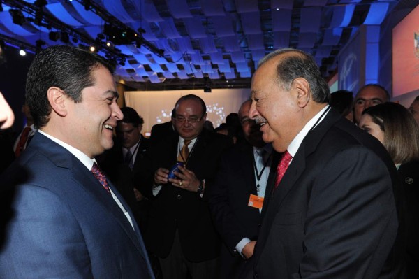 Carlos Slim estudia expandir sus inversiones en Honduras