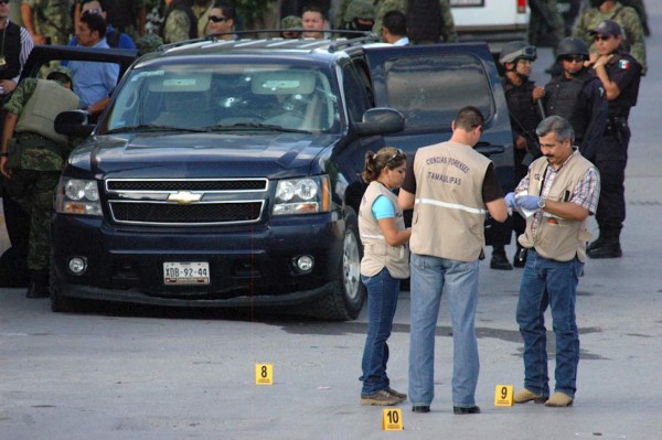 Mueren ocho presuntos narcotraficantes en un tiroteo con la Policía mexicana