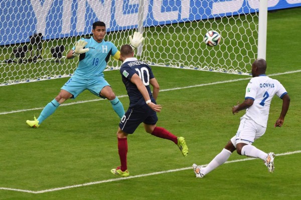 Debut humillante de Honduras con dura derrota frente a Francia