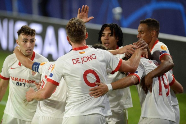 Video: Sevilla logra sufrido triunfo ante el Rennes en la Champions League