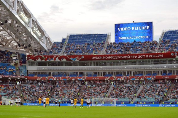 El VAR, la auténtica estrella de la Copa Confederaciones