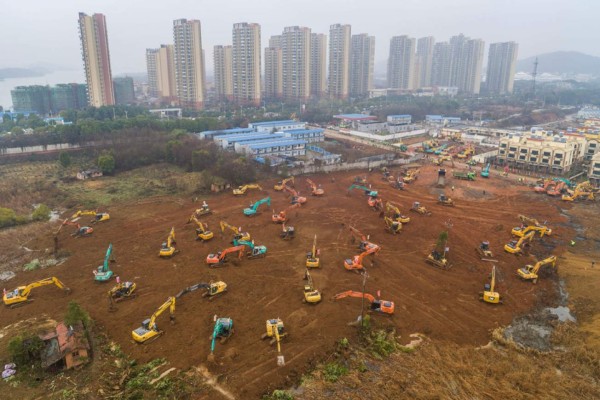 China construirá en 10 días hospital para recibir a enfermos del coronavirus