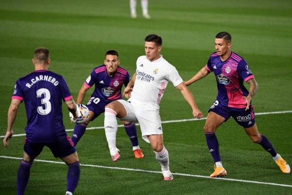 Luka Jovic aparece en el 11 titular del Real Madrid. Foto AFP.