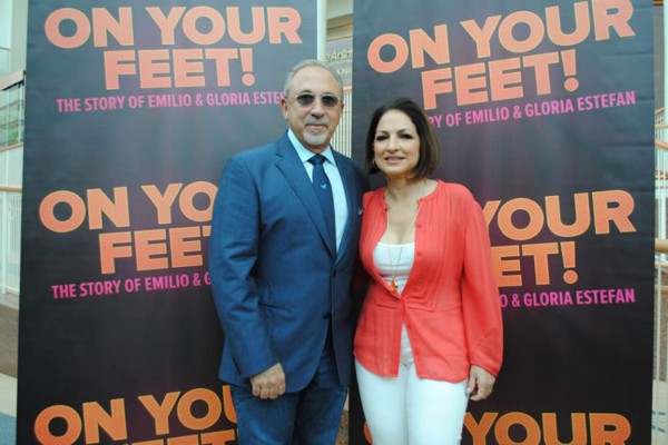 Gloria y Emilio Estefan acuden a las pruebas para el musical sobre sus vidas  