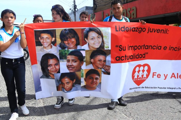 Fotos: Así piden los sampedranos paz para la ciudad