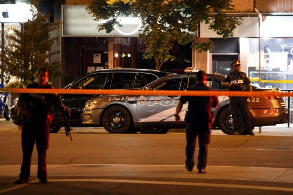 Tiroteo en Toronto deja tres muertos y 12 heridos
