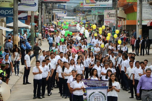 El Progreso, Yoro, celebra su 124 aniversario de fundación