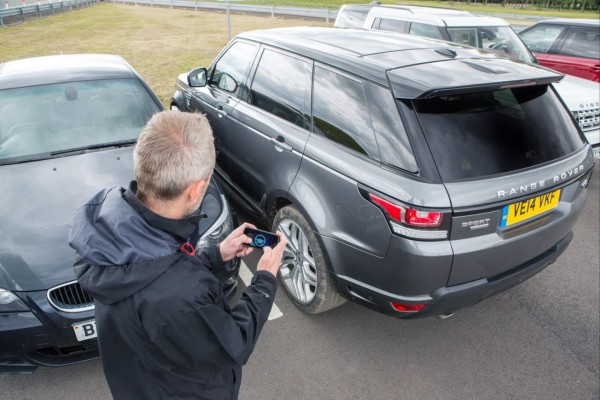 El Range Rover Sport manejado a control remoto