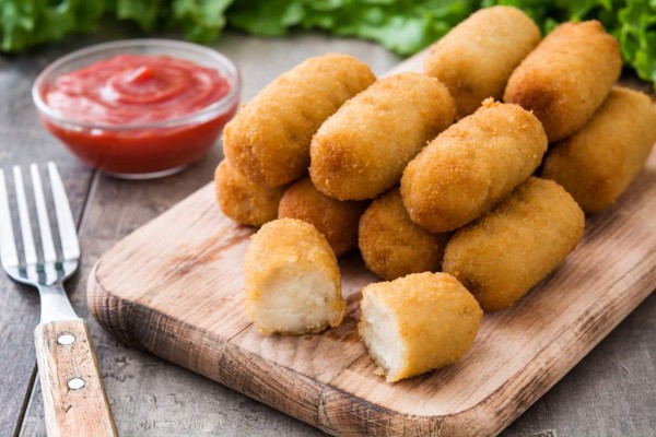 Cómo hacer croquetas de papa y queso