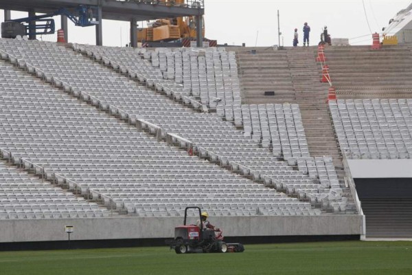 Fifa: Estadio inaugural del Mundial estará listo en 'último minuto'