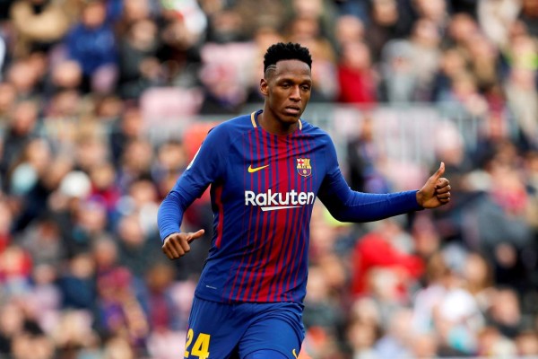 El Barcelona traspasa al colombiano Yerry Mina al Everton inglés