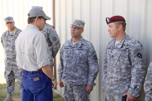 La Guardia Nacional se despliega en la frontera de Texas con México