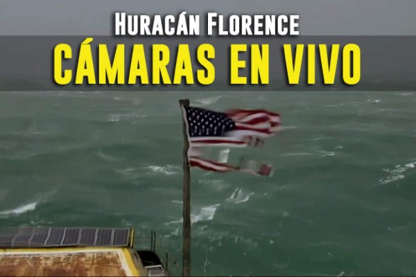 Videos: Así azota Florence a la costa este de los Estados Unidos