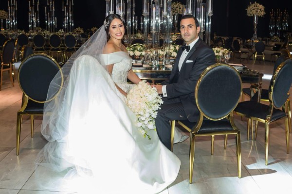 Derroche de elegancia en la boda de Farid Handal y Mónica Hernández