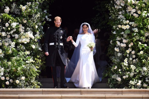 Los vestidos de boda de Meghan y Harry se exhiben en Edimburgo