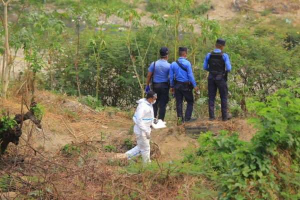 Encuentran cadáver en el desvío a la colonia El Carmen de San Pedro Sula