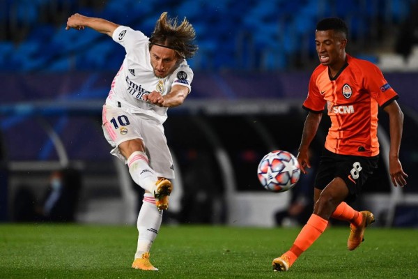 Video: El golazo de Modric en el Real Madrid - Shakhtar