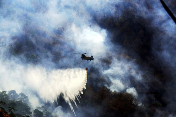 Incendios han destruido unas 9,300 hectáreas de bosques en Honduras en 2017