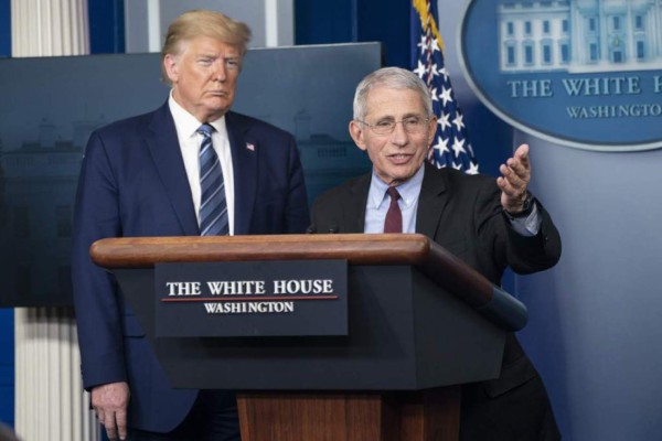 Dr. Fauci contradice a Trump tras descartar que coronavirus surgiese en laboratorio   