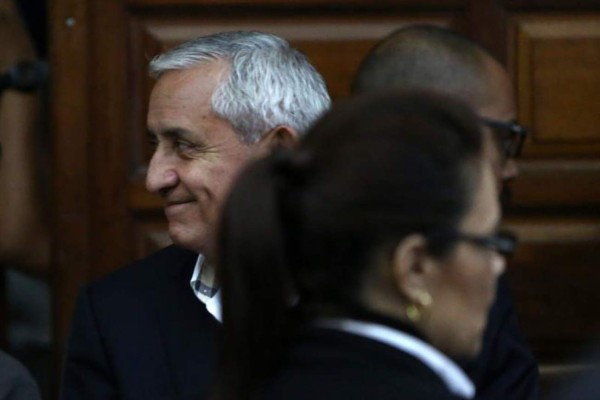 Audiencia contra la red saqueadora del Estado de Guatemala