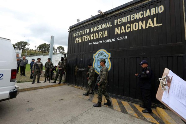 Fuerzas de Seguridad realiza operativo en la Penitenciaría Nacional de Támara