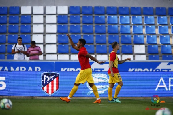 'Choco' Lozano fue titular y Girona ganó de visita al Alavés