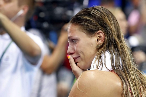 Nadadora rusa Yulia Efimova gana medalla de plata y en vez de aplausos recibe abucheos