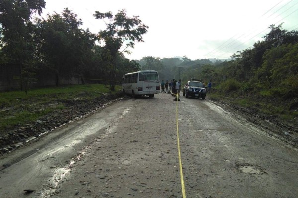 Asesinan a conductor de bus en Choloma