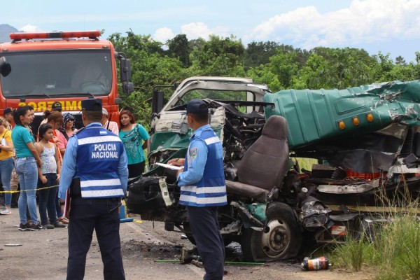 Luto en las carreteras de Honduras: Dos muertos dejan accidentes