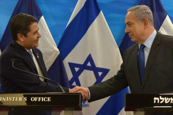 Israel felicita a Honduras por avanzar en traslado de su embajada a Jerusalén