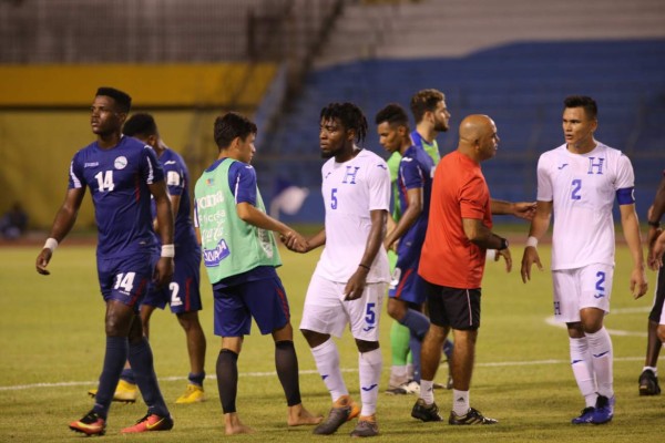 Sub-23 de Honduras ganó por la mínina a Cuba en partido amistoso