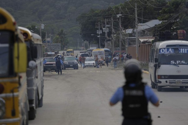 Rutas urbanas del este y sur operan en un 70% en San Pedro Sula