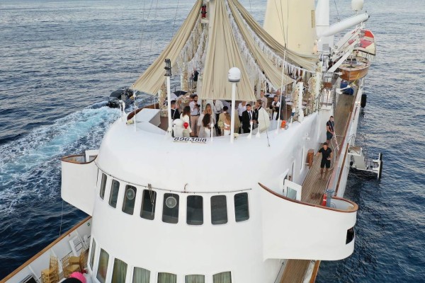 Heidi Klum y Tom Kaulitz se casan en barco de los Onassis