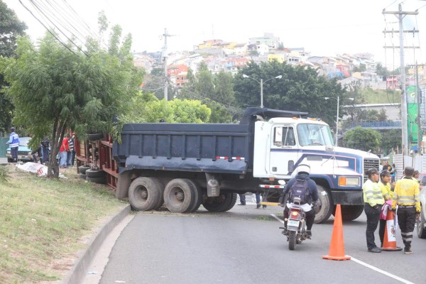 Un muerto tras fatal accidente en Tegucigalpa