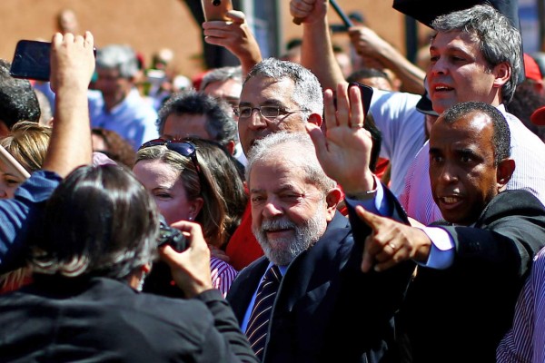 Lula declara ante el juez Sergio Moro por 'corrupción pasiva”