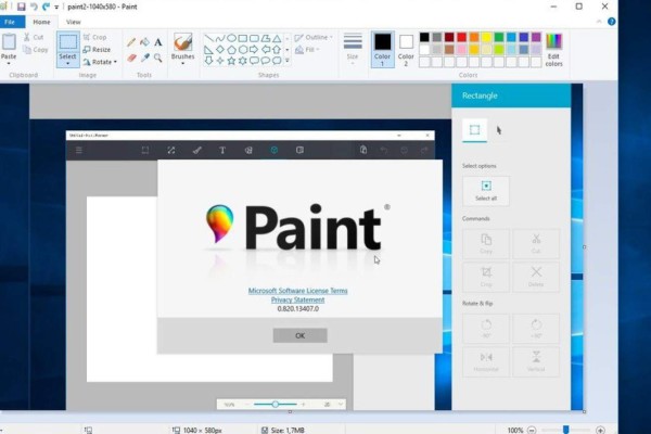 Microsoft se arrepiente, no eliminará Paint… por ahora
