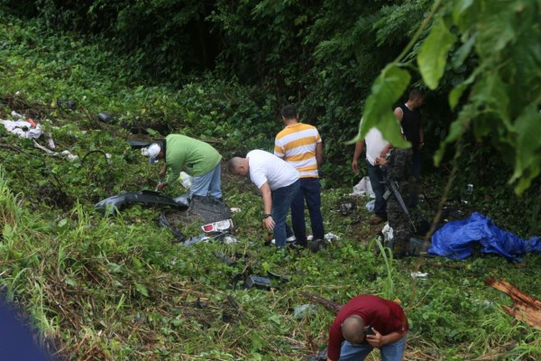 Muere empleado de la Oabi y otro sobrevive en accidente en La Ceiba