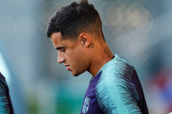 Coutinho vuelve a entrenarse con el grupo