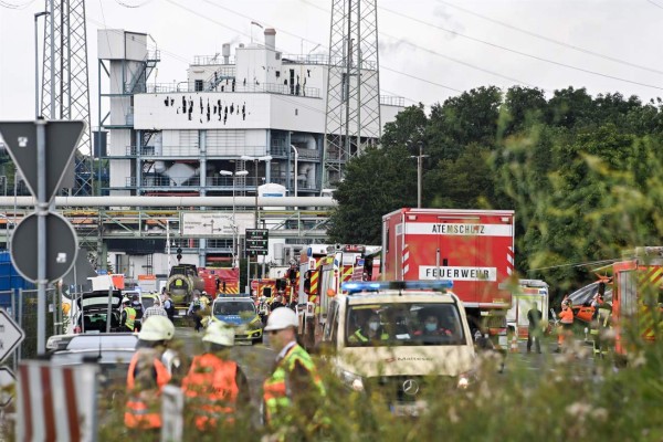 Suben a dos los muertos en la explosión en una química alemana, con 5 desaparecidos  