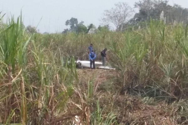 Cae supuesta narcoavioneta en Choloma