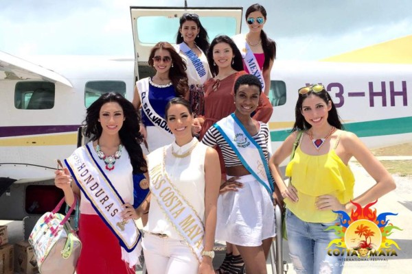 Honduras gana la corona de Miss Costa Maya 2015