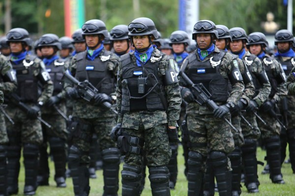 Enviarán más militares a San Pedro Sula al oficializar dos batallones de la Policía Militar