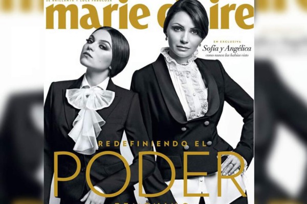 Angélica Rivera hace historia al posar para la portada de Marie Claire