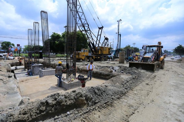 A L5,000 millones asciende la inversión en obras en San Pedro Sula