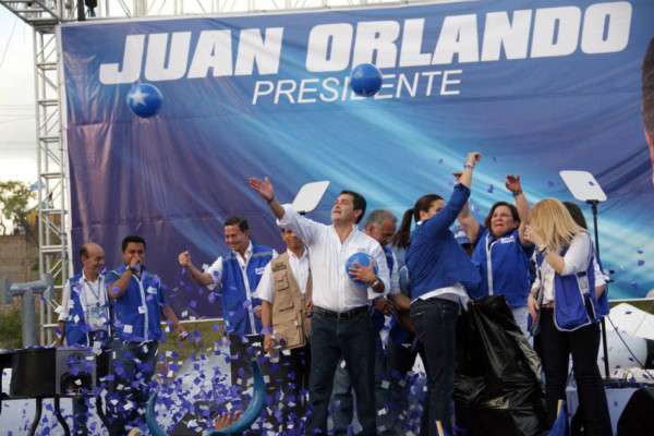 Juan Orlando: 'Hasta encuestas de Libre me dan como ganador”