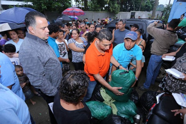 Alcaldía sampedrana inspecciona zonas afectadas por lluvias